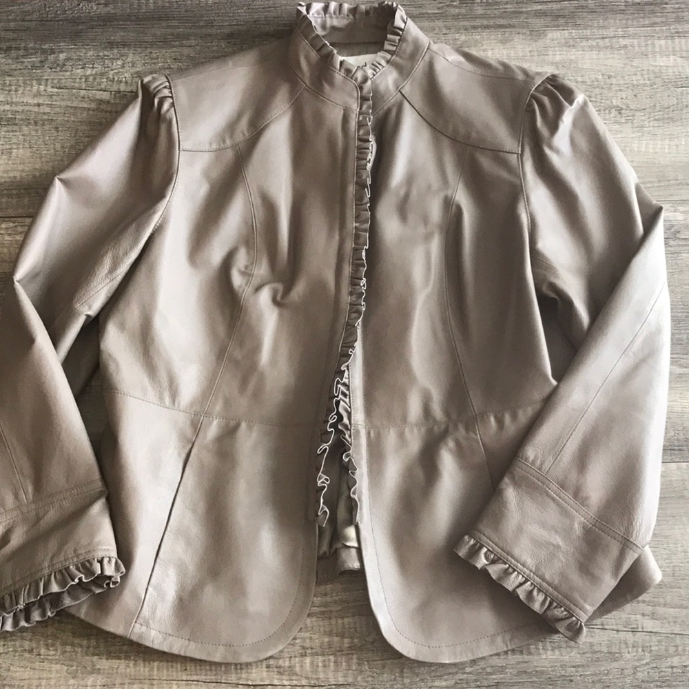 Chadwick's leather jacket